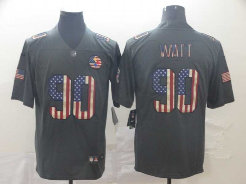 Nike Steelers 90 T.J. Watt 2019 Salute To Service USA Flag Fashion Limited Jersey,We sell and wholesale Nike Steelers 90 T.J. Watt 2019 Salute To Service USA Flag Fashion Limited Jersey on line form chian!